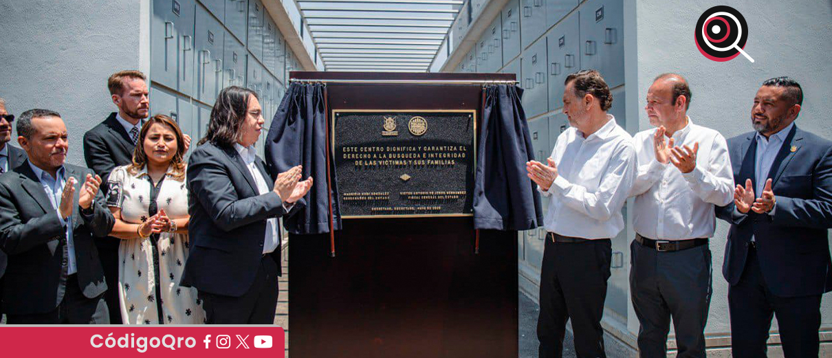Presenta FGE Centro de Resguardo Forense e Identificación Humana