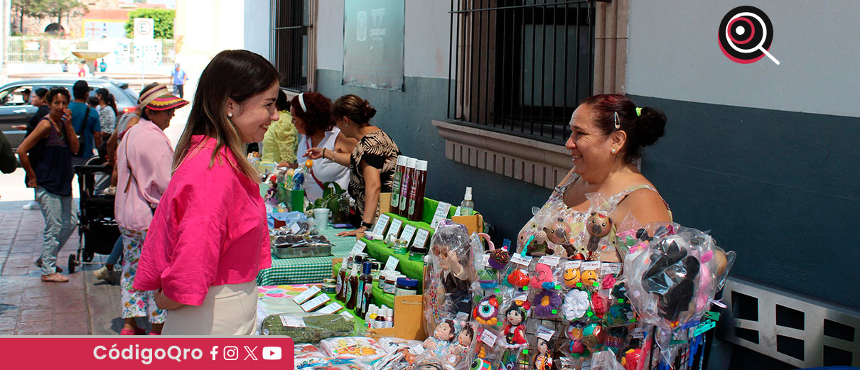 Realizan jornada de impulso económico para mujeres en Santa Rosa Jáuregui
