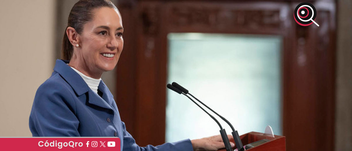 Claudia Sheinbaum felicita al nuevo papa, León XIV