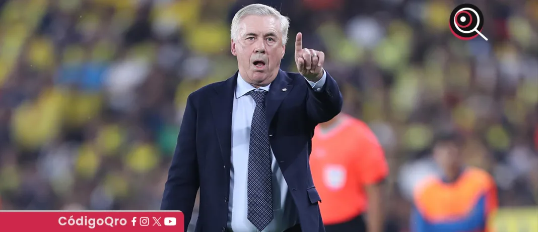 Carlo Ancelotti debutó como director técnico de la Selección Nacional de Brasil. Foto: Agencia EFE