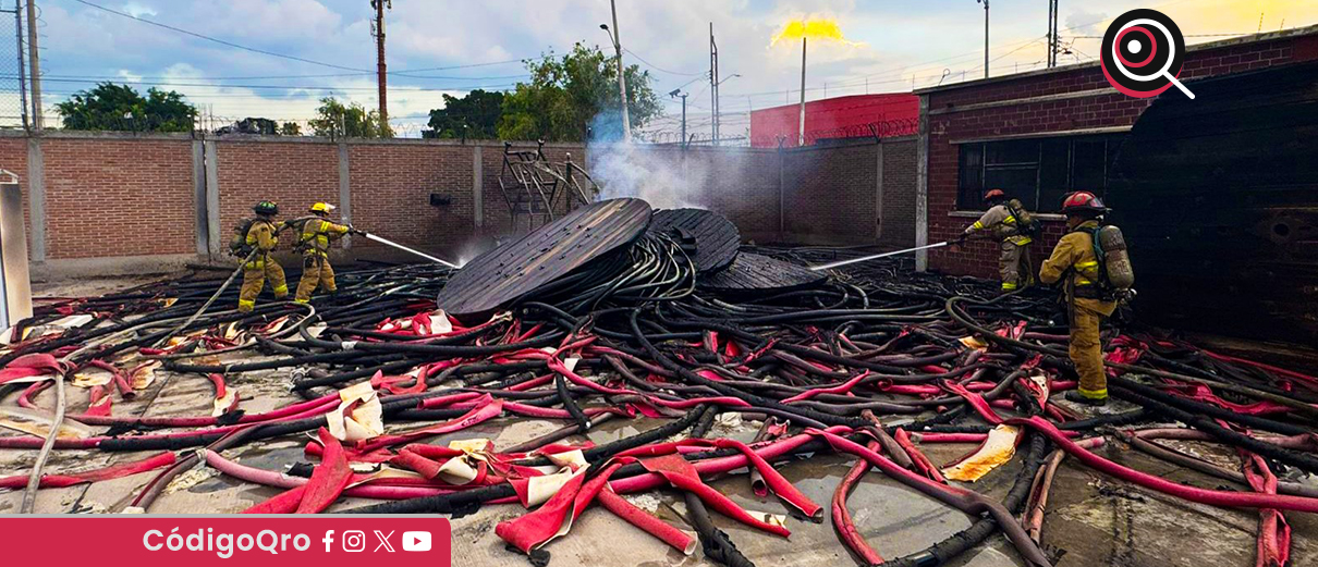 Controlan incendio en colonia La Piedad
