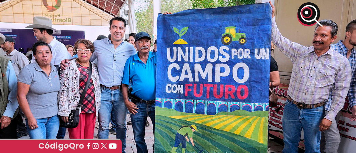 Entregan semillas a productores de Santa Rosa Jáuregui y Felipe Carrillo Puerto