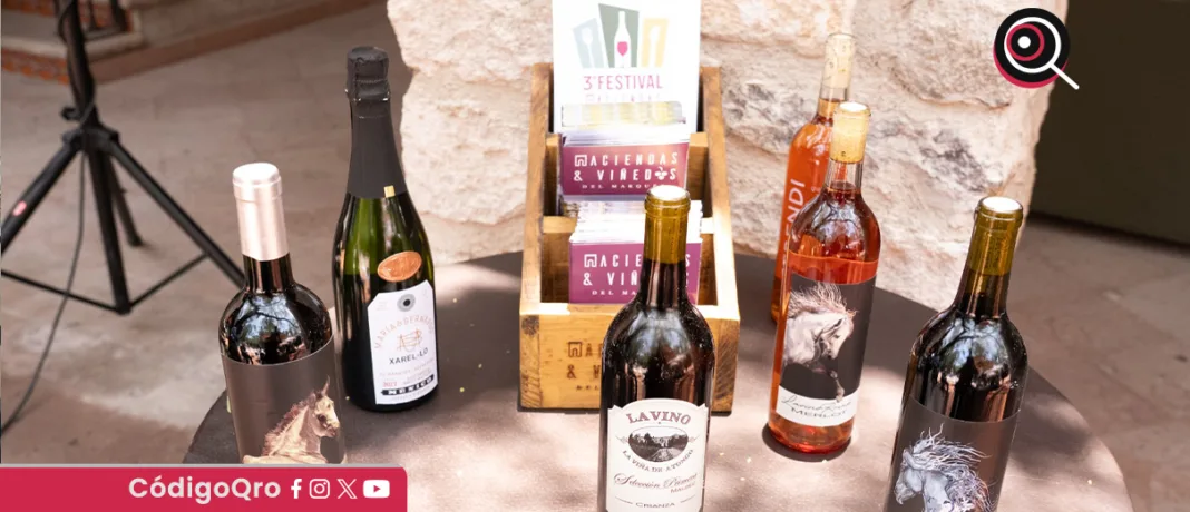 Se llevará a cabo el 14 de junio y contará con la participación de más de 30 etiquetas de vino queretano, gastronomía, catas sensoriales, exhibiciones ecuestres, bendición prehispánica de la cosecha y otras actividades. Foto: Especial