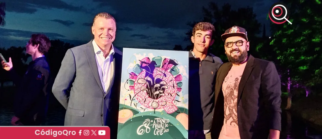 Develan imagen del Torneo Anual de Golf del Club Campestre de Querétaro. Foto: Irma Caballero
