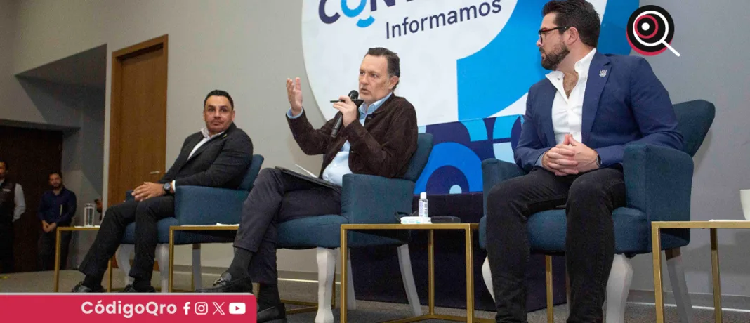 Kuri pidió a los diputados federales del PAN enviar un exhorto al gobierno federal para que se planifique adecuadamente y se socialice con la población la intervención a 12 km de la carretera 57. Foto: Especial