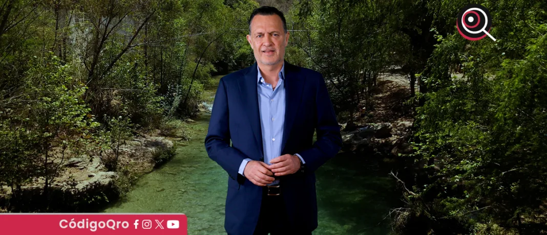 El gobernador de Querétaro, Mauricio Kuri González, anunció la creación del Sistema Batán. Foto: Especial