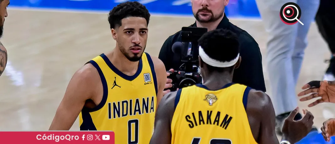 Los Pacers vencieron al Thunder en el juego 1 de las Finales de la NBA 2025. Foto: Agencia EFE