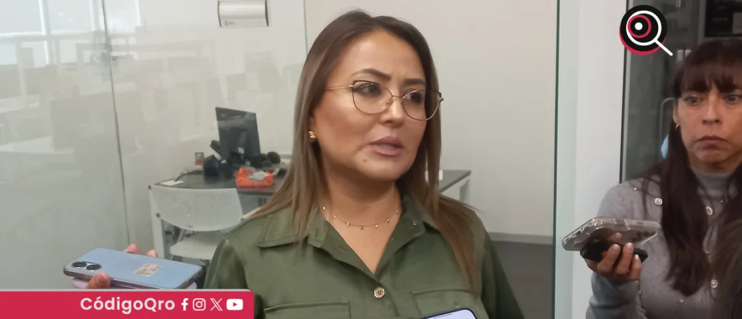 La diputada local del PT, Claudia Díaz Gayou, cuestionó la viabilidad del Sistema Batán. Foto: Mónica Gordillo