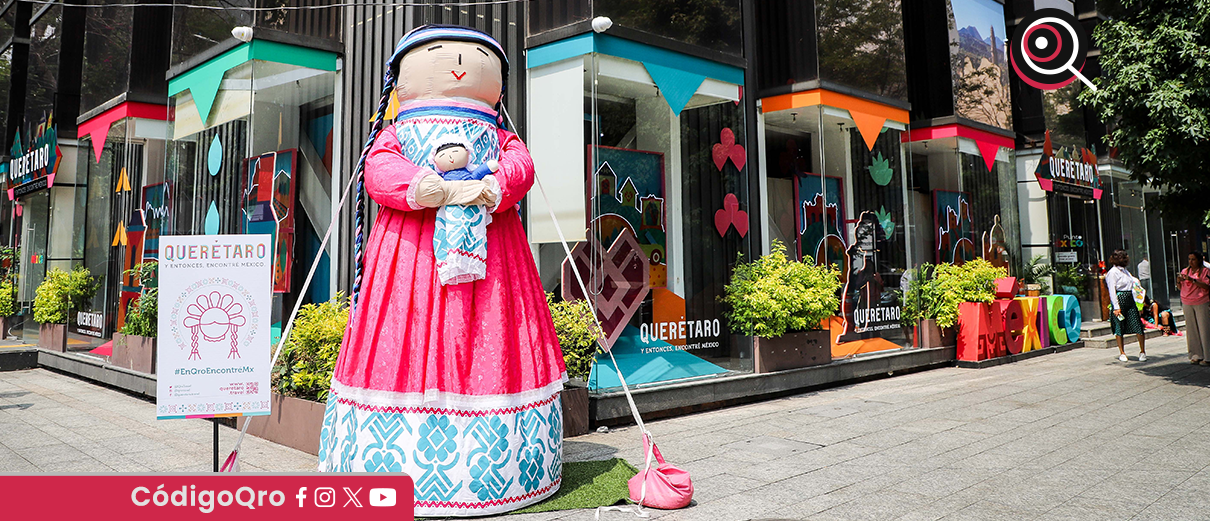 Querétaro expone su riqueza artesanal, gastronómica y turística en la CDMX