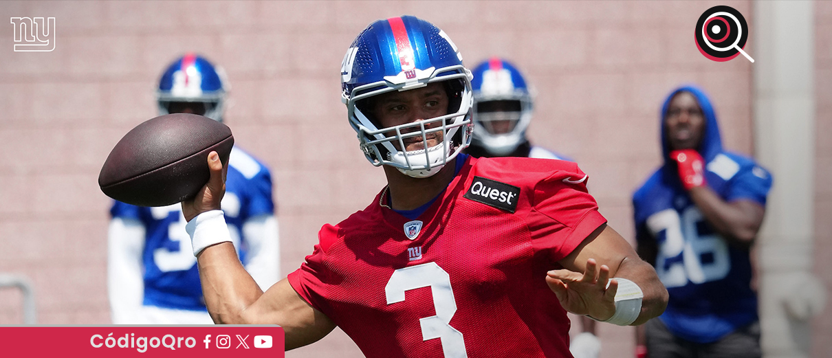 Russell Wilson afirma que guiará a los Giants al Super Bowl