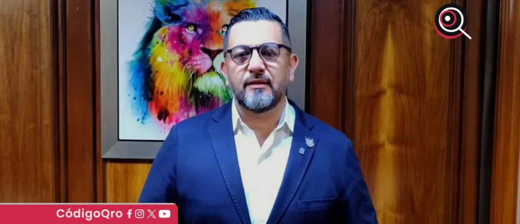 El secretario de Gobierno del estado de Querétaro, Carlos Alcaraz, reportó saldo blanco en la elección judicial. Foto: Especial