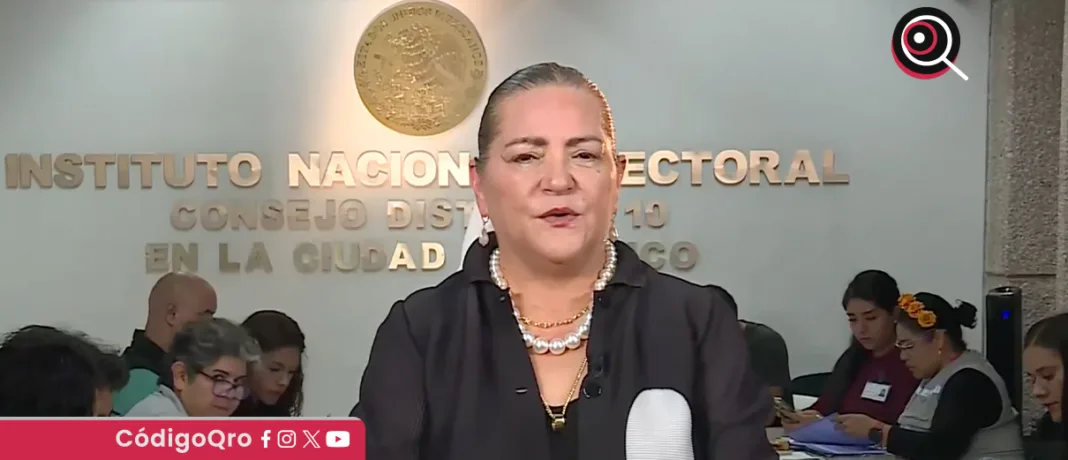 A las 23:00 horas, la consejera presidenta del INE, Guadalupe Taddei, informó que la participación ciudadana durante la jornada electoral fue de entre 12.57% y 13.32%. Foto: Especial