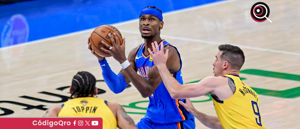 Thunder supera a los Pacers y empata las Finales NBA