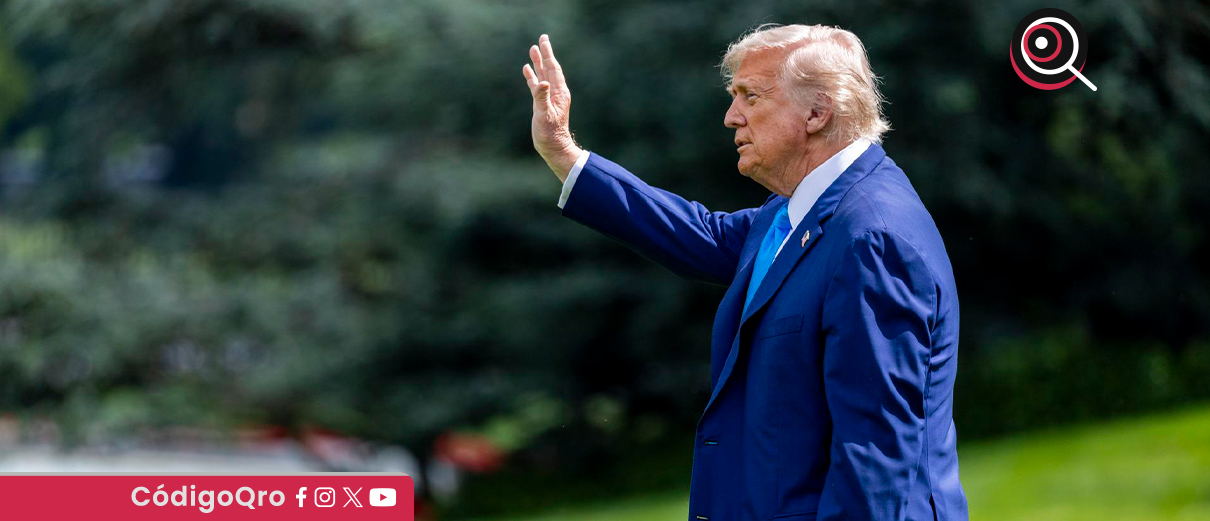 Trump firma orden ejecutiva para reducir "amenaza" de drones en EUA