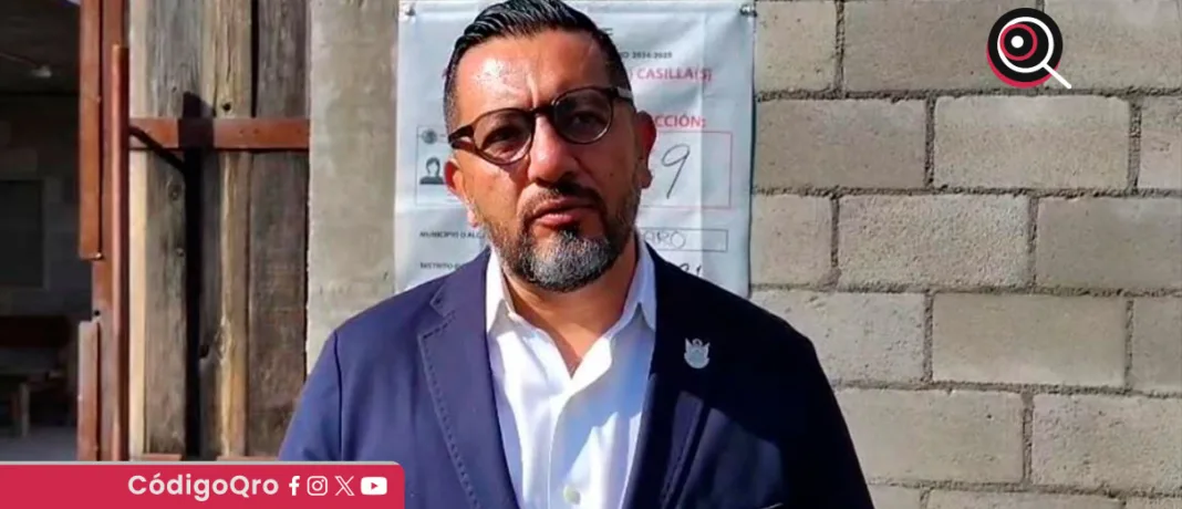 Alcaraz Gutiérrez reconoció además la labor de los ciudadanos que fueron capacitados como funcionarios y funcionarias de casilla para este proceso / Foto: Cortesía