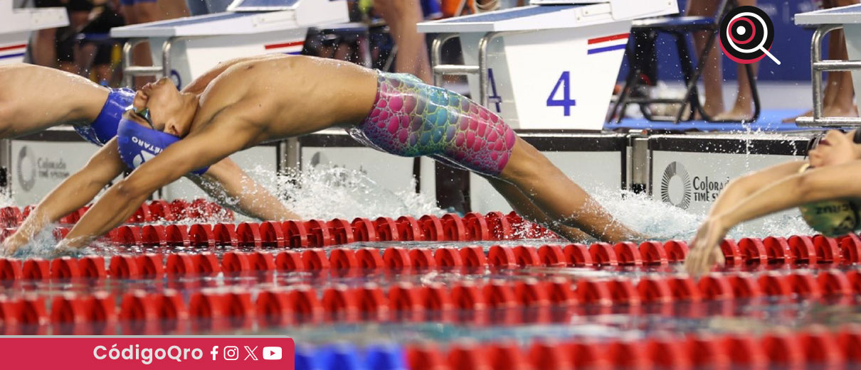 Récord histórico para Querétaro en natación de Olimpiada CONADE