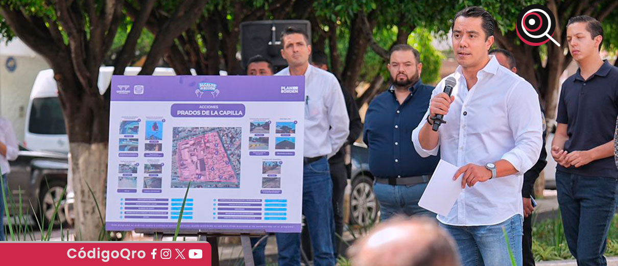 Alcalde entrega rehabilitación de parque en Prados de La Capilla