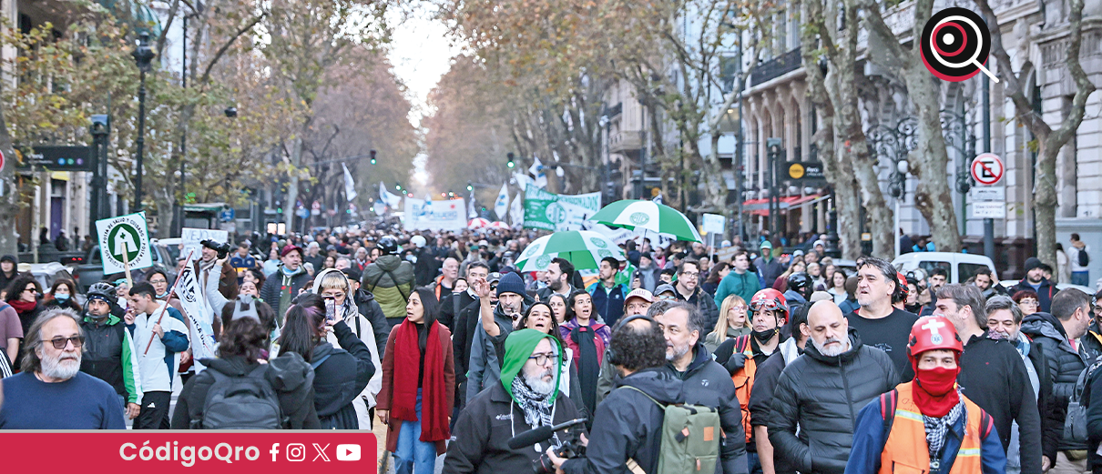 Marchan en Buenos Aires por condena contra Cristina Fernández
