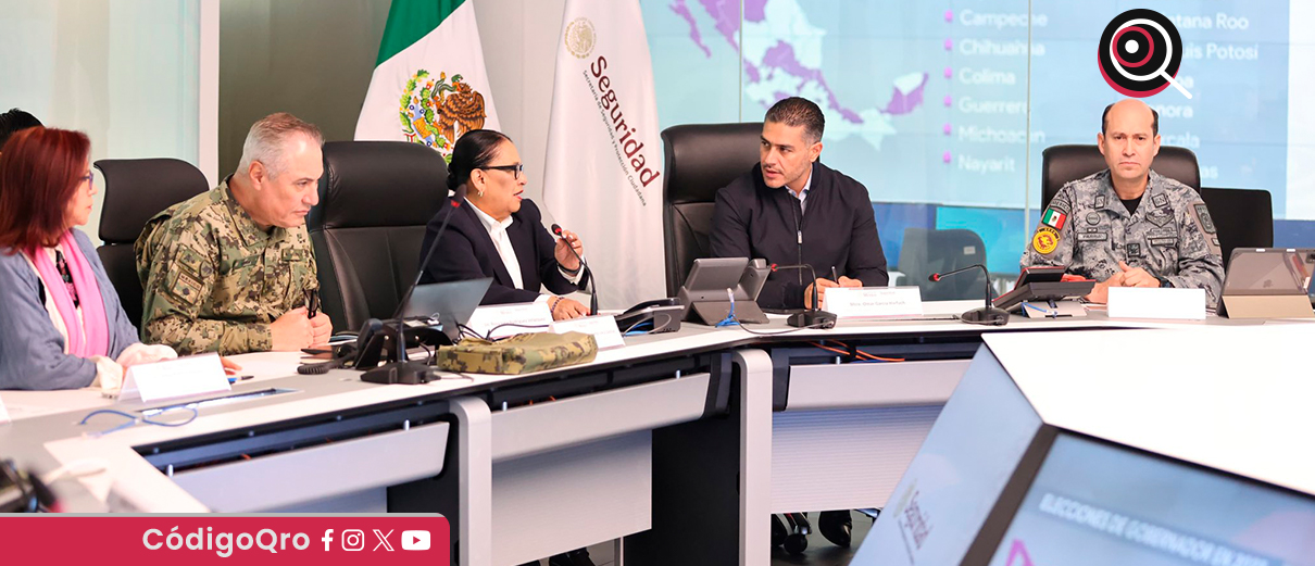 Instalan mesa de seguridad para monitorear la elección judicial