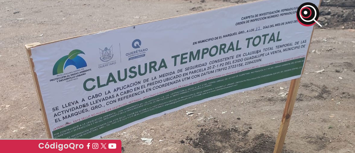 Clausuran banco de tiro en El Marqués por manejo inadecuado de residuos