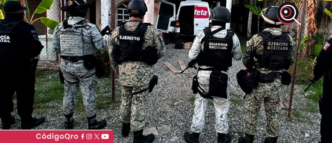 De acuerdo con el Gabinete de Seguridad, la droga incautada representa una afectación económica de más de mil millones de pesos para las organizaciones delictivas / Foto: Cortesía