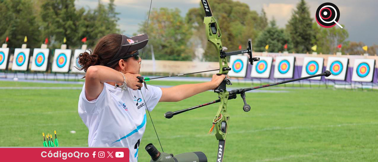 ¡Querétaro gana 13 medallas CONADE en tiro con arco!